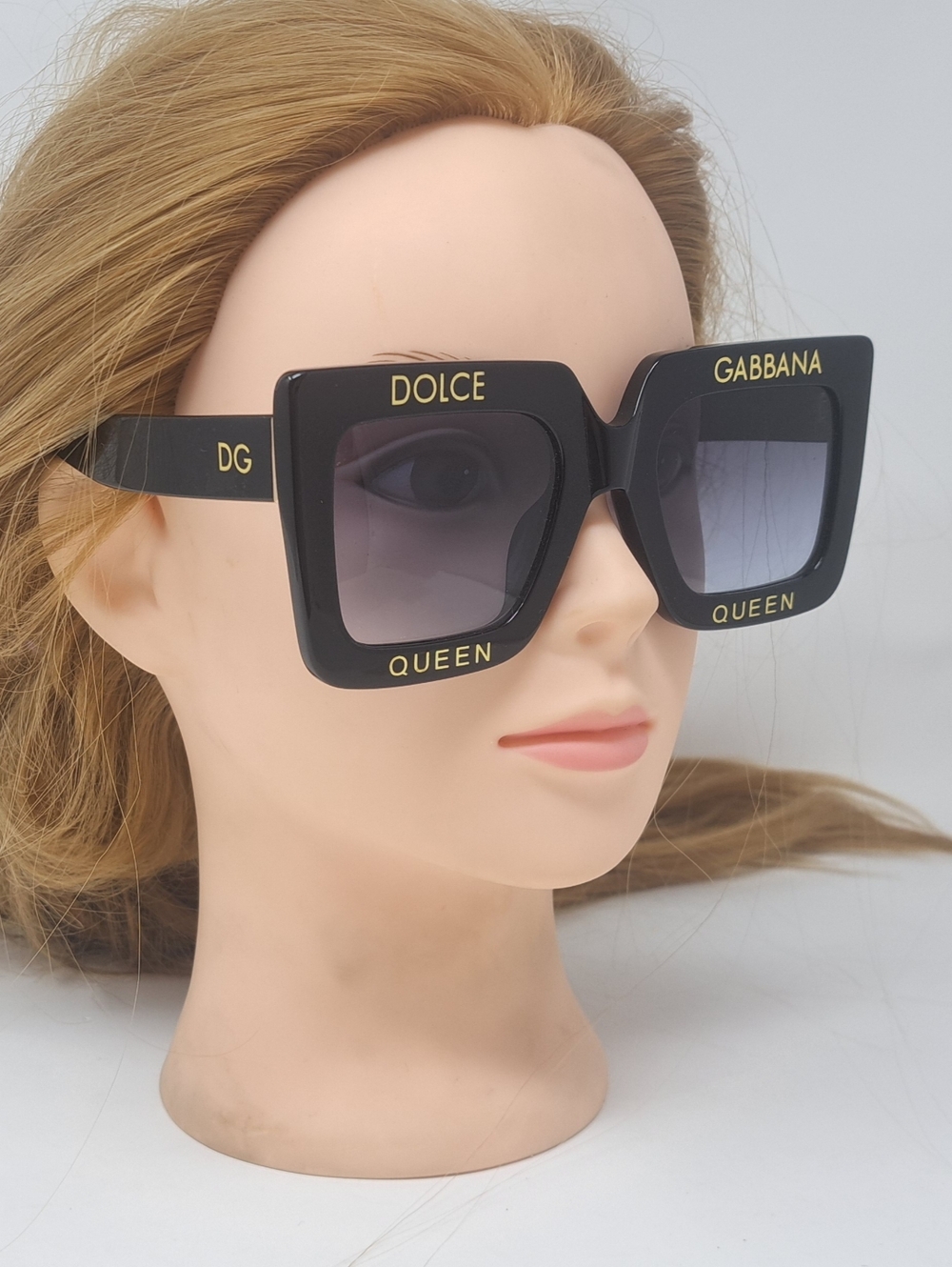 Dolce & Gabbana Women's Sunglasses Oversized Square Queen DG4328 52-24-135 - Picture 8 of 15